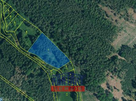 Prodej pozemku, les, 16 790 m²