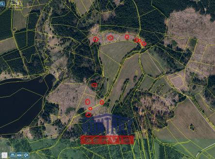 Prodej pozemku, les, 47 225 m²