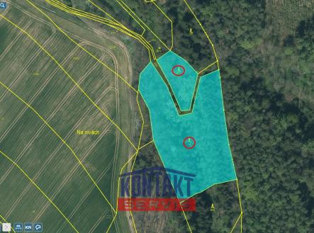 Prodej pozemku, les, 23 812 m² obrázek