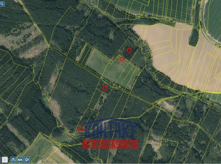 Prodej pozemku, les, 23 812 m²