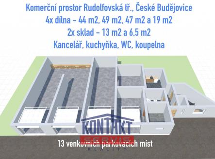 Pronájem komerčního objektu, výroba, 250 m²