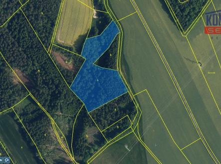 Prodej pozemku, les, 30 767 m²