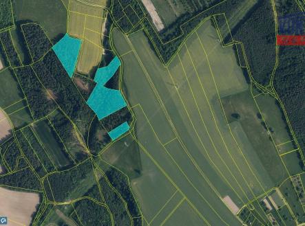 Prodej pozemku, les, 30 767 m²