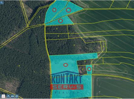 Prodej pozemku, les, 100 105 m²