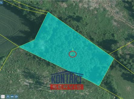 Prodej pozemku, les, 47 225 m²