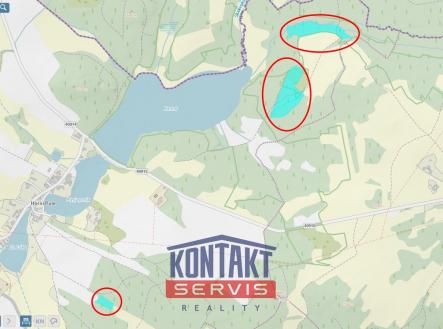 Prodej pozemku, les, 47 225 m²