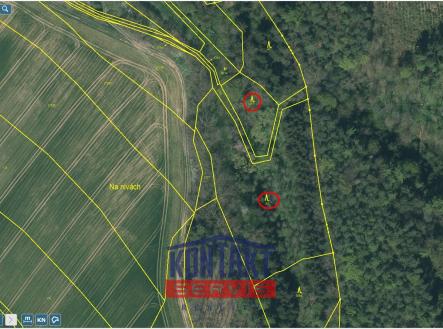 Prodej pozemku, les, 23 812 m²