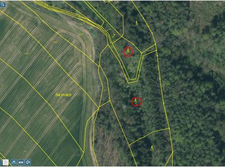 Prodej pozemku, les, 23 812 m²