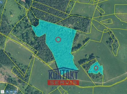 Prodej pozemku, les, 32 955 m²