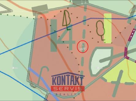 Prodej pozemku, les, 4 325 m²