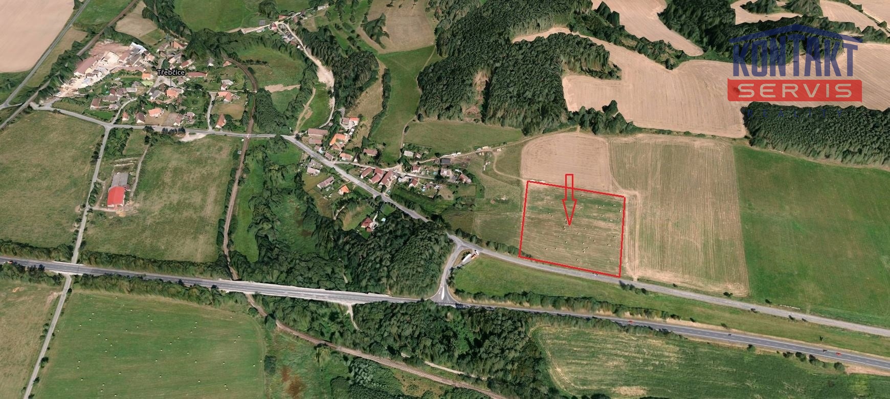 Pohled na pozemky_mapa