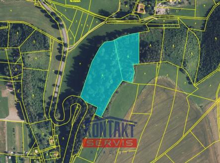 Prodej pozemku, les, 15 596 m²