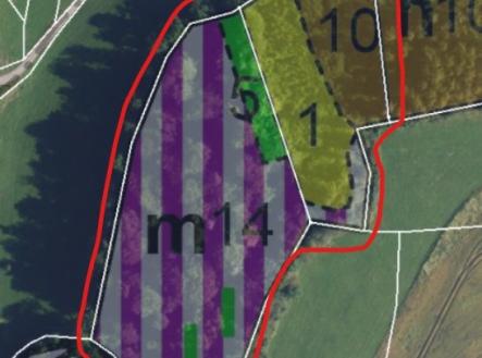 Prodej pozemku, les, 15 596 m²