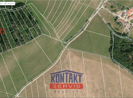 Prodej pozemku, les, 12 818 m²