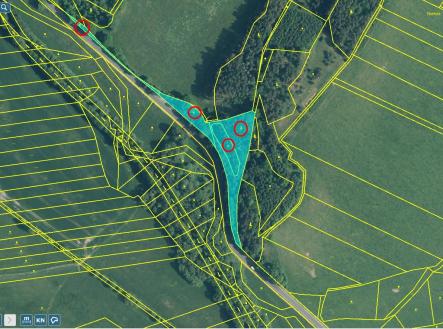 Prodej pozemku, les, 6 236 m²