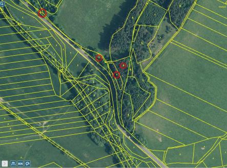 Prodej pozemku, les, 6 236 m²