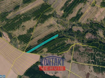 Prodej pozemku, les, 11 455 m²