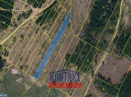 Prodej pozemku, les, 11 455 m²