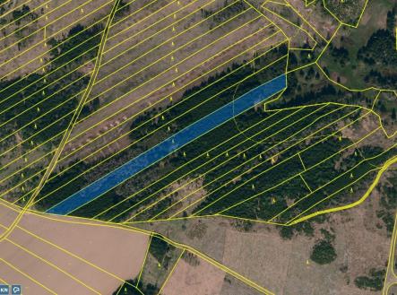 Prodej pozemku, les, 11 455 m²