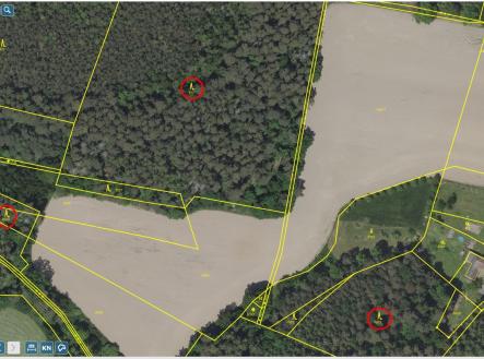 Prodej pozemku, les, 23 269 m²