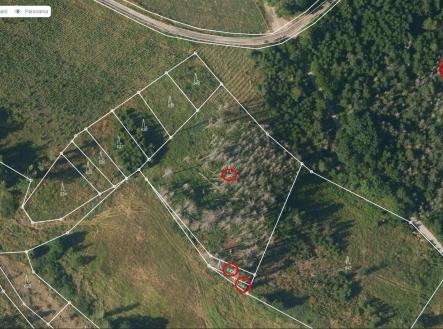Prodej pozemku, les, 5 303 m²