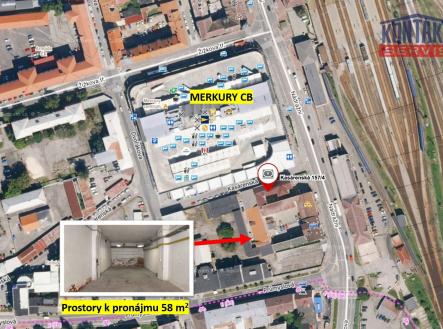 Pronájem komerčního objektu, sklad, 58 m²