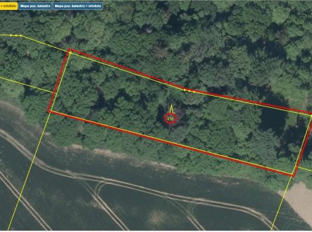 Prodej pozemku, les, 26 180 m²