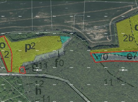 Prodej pozemku, les, 5 824 m²