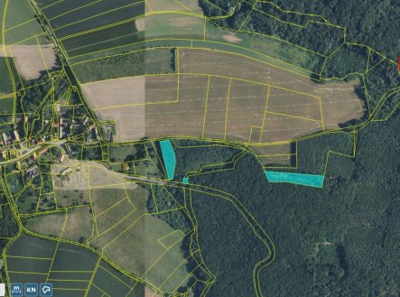 Prodej pozemku, les, 5 824 m²