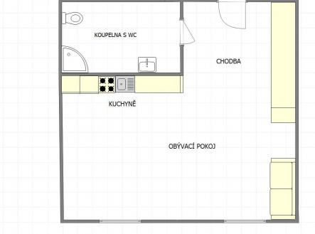 Prodej bytu, 1+kk, 27 m²