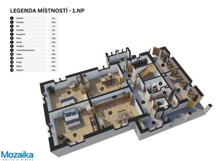 Prodej chaty/rekreačního objektu, 322 m²