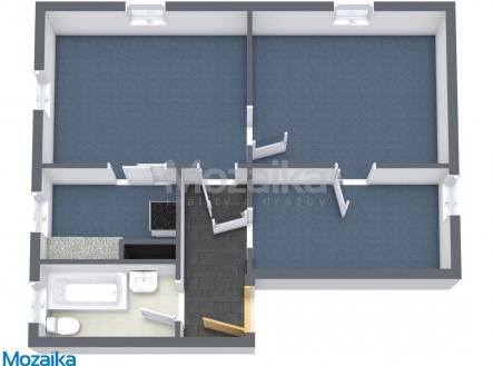 Pronájem bytu, 3+1, 57 m²