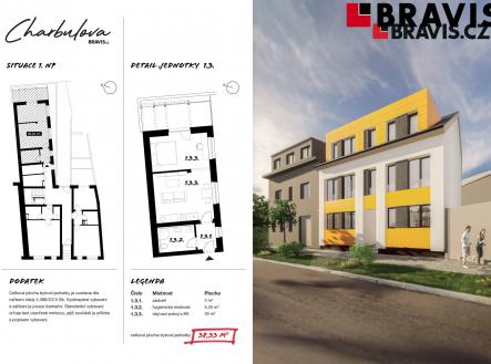 Prodej bytu, 1+kk, 38 m²