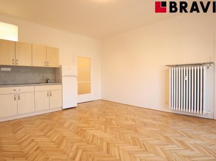 Pronájem bytu, 1+kk, 32 m²