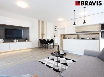 Pronájem bytu, 2+kk, 58 m²