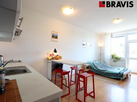 Pronájem bytu, 1+kk, 29 m²