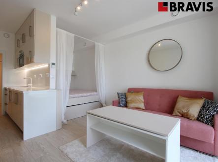 Pronájem bytu, 1+kk, 31 m²