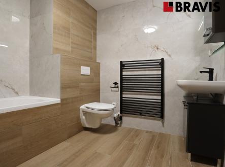 Pronájem bytu, 2+kk, 74 m²