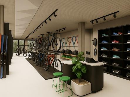 Pronájem obchodní prostor, 217 m²