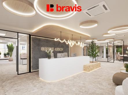 Pronájem kanceláře, 506 m²