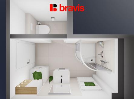 Prodej bytu, 2+kk, 56 m²