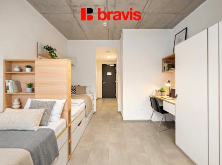 Pronájem bytu, 1+kk, 24 m²
