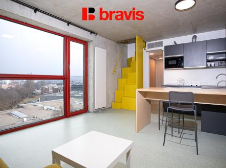 Pronájem bytu, 2+kk, 46 m²