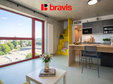 Pronájem bytu, 2+kk, 51 m²