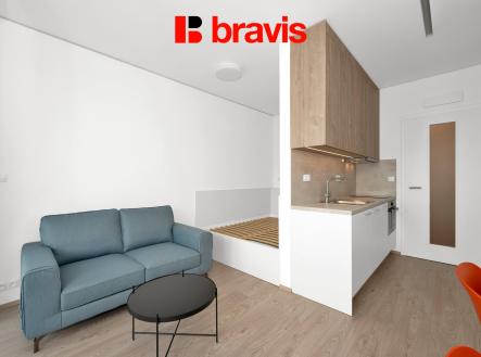 Pronájem bytu, 1+kk, 27 m²