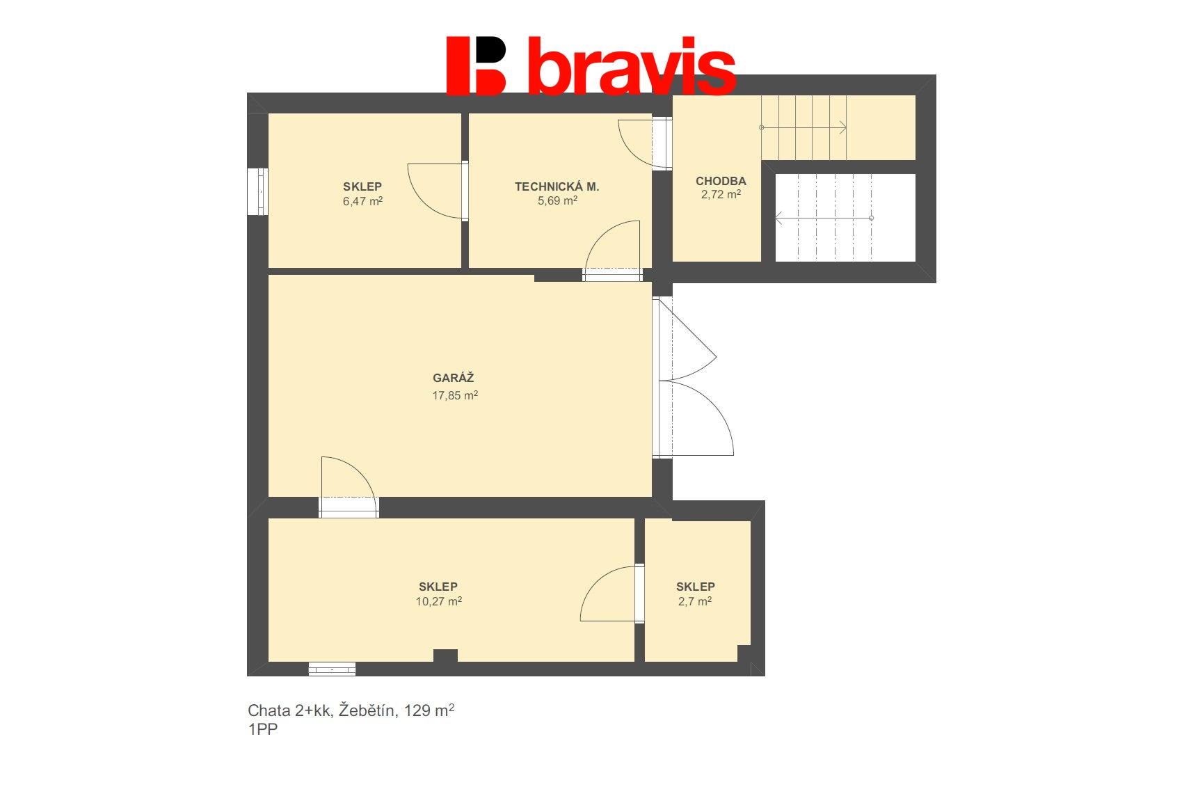 Chata Žebětín 129m2 1PP