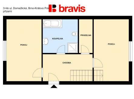 Pronájem bytu, 3+kk, 85 m²