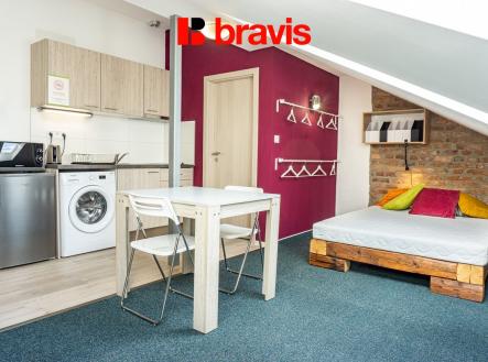 Pronájem bytu, 1+kk, 27 m²