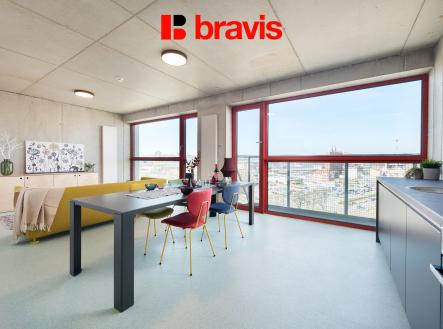 Pronájem bytu, 2+kk, 49 m²