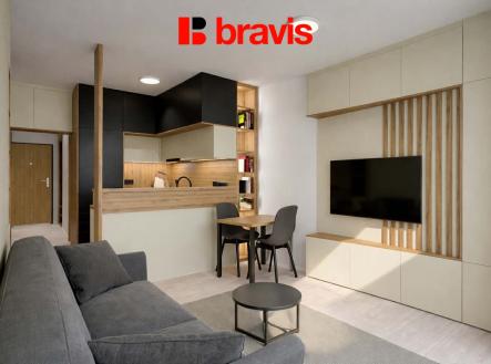 Pronájem bytu, 1+kk, 31 m²